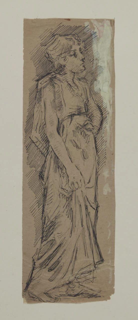 Figura femminile stante